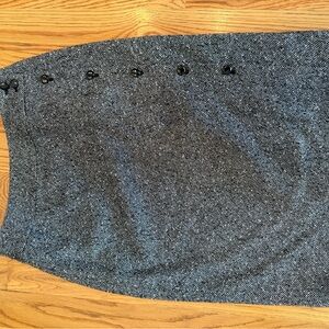 Talbots Charcoal Pencil Skirt